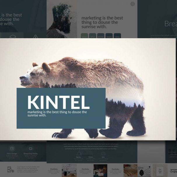 Kintel Modern Portfolio Powerpoint