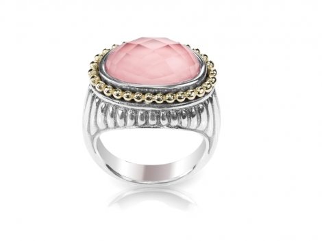 rose-quartz-silver-and-gold-ring-4DSMLPV
