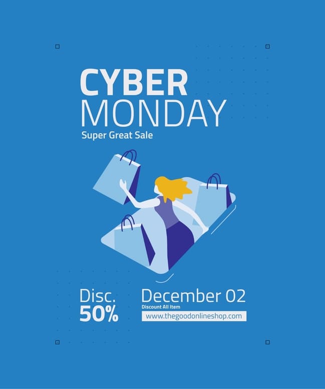 Cyber Monday Flyer