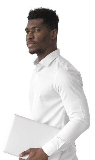 african-american-man-copy-space